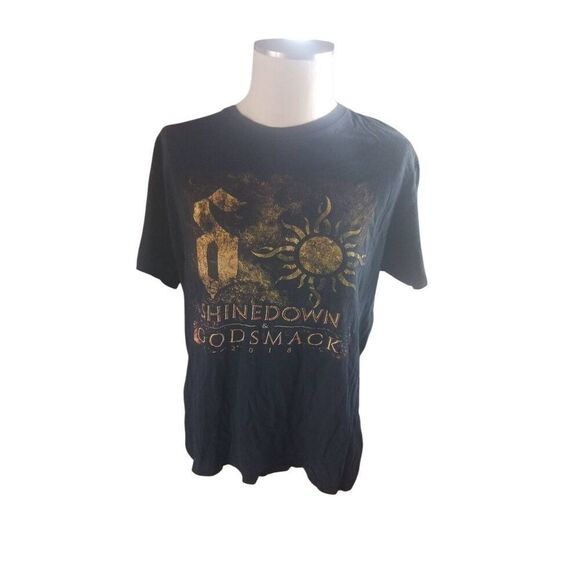 2018 shinedown gobsmack tour tee Extra large made in the USA Unisex tee - Picture 1 of 4